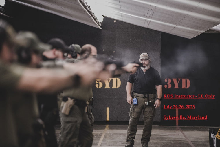 RDS Handgun Instructor                               -                                                      Sworn LE Only                                                                                                 Montgomery County, MD