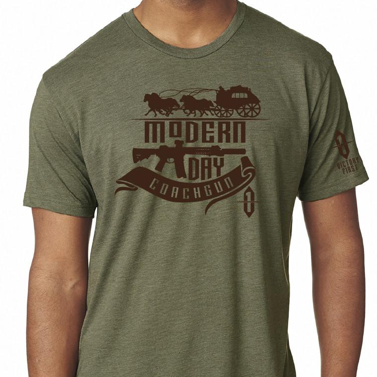 Modern Day Coachgun Old West T Shirt